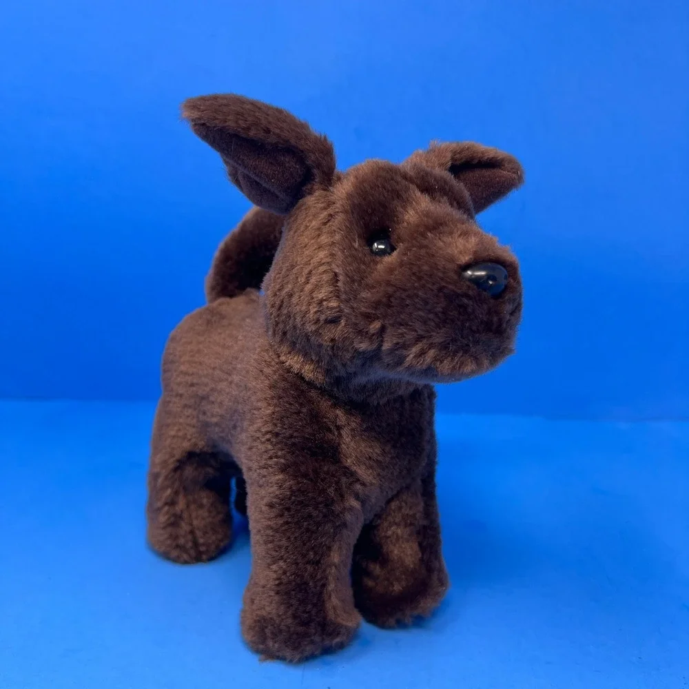 American Girl Chocolate Lab Puppy 7 Inch Brown Plush Poseable Dog BKB81 2014